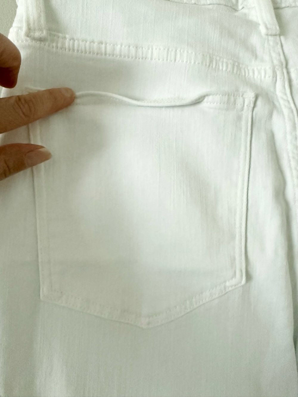 Madewell White Women's High-Rise Stovepipe Jeans Size 28 - Picture 5 of 8